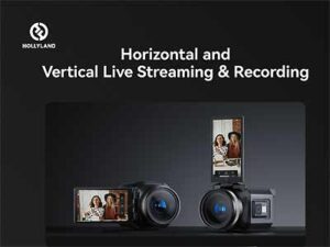 Hollyland VenusLiv Horizontal and Vertical Camera