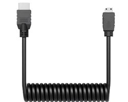 Atomos Coiled Mini to Full HDMI Cable 50cm