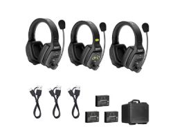 Saramonic WiTalk WT3D 3-Person Wireless Dual-Ear Headset