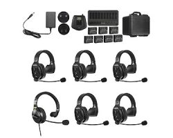 Saramonic WiTalk WT6S 6-Person Wireless Single-Ear Headset System with Hub