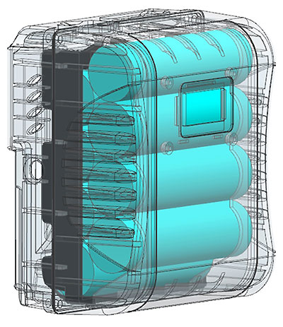 Double-shell structure
