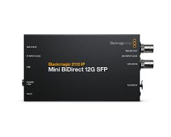 Blackmagic 2110 IP Mini BiDirect 12G SFP Converter