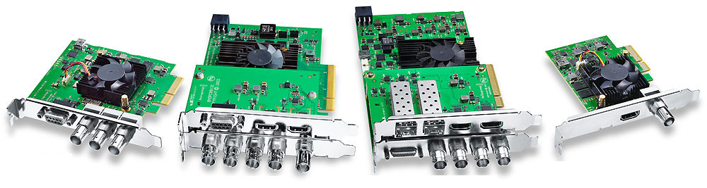Blackmagic DeckLink Capture and Playback Cards