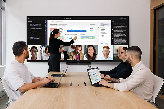Business Features Interactive Display