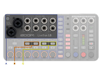 Zoom LiveTrak L6 digital Mixer