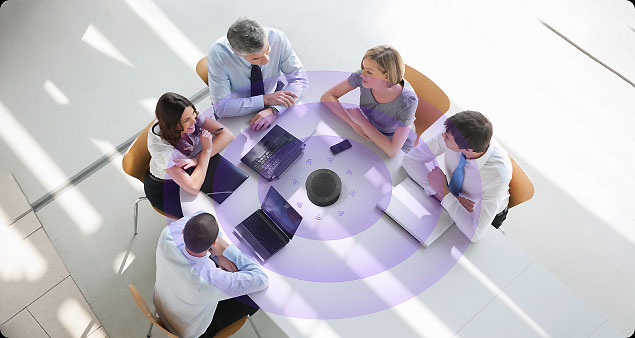 Nearity A22 Speakerphone Capture sound from all directions
