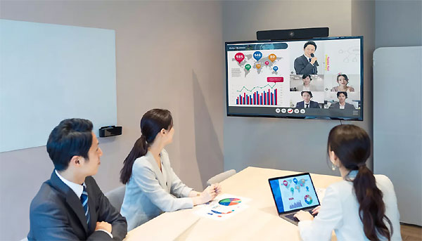 Nearity C30R is the perfect choice for small spaces and huddle rooms