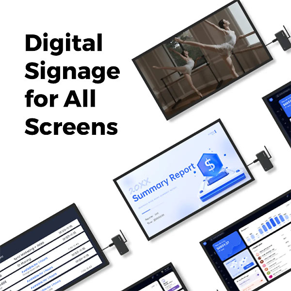 Nearity NT10 Nearhub Tail Wireless Screen Projector Digital Signage Easily plan, display, and manage your desired content