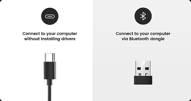 Nearity USB Speakerphone Easy setup with USB Bluetooth Connection