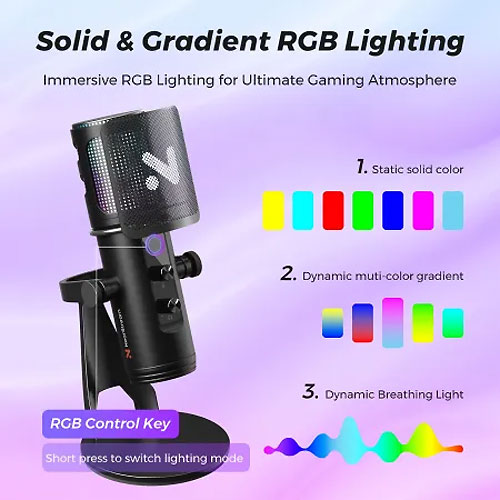 NearStream AM35U RGB Lighting Modes