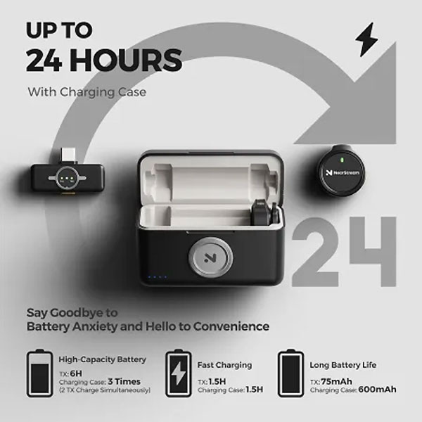 NearStream AWM25T 24H Battery Life