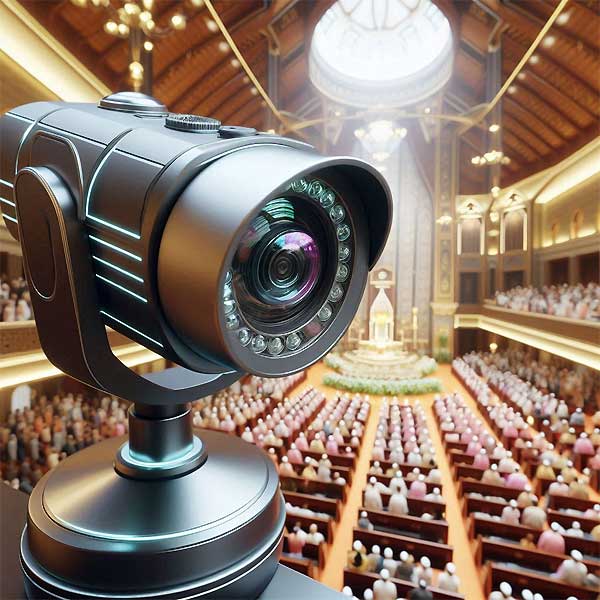 PTZ Cameras for workship