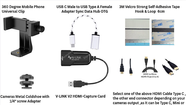 Set up your phone into a Camera Monitor